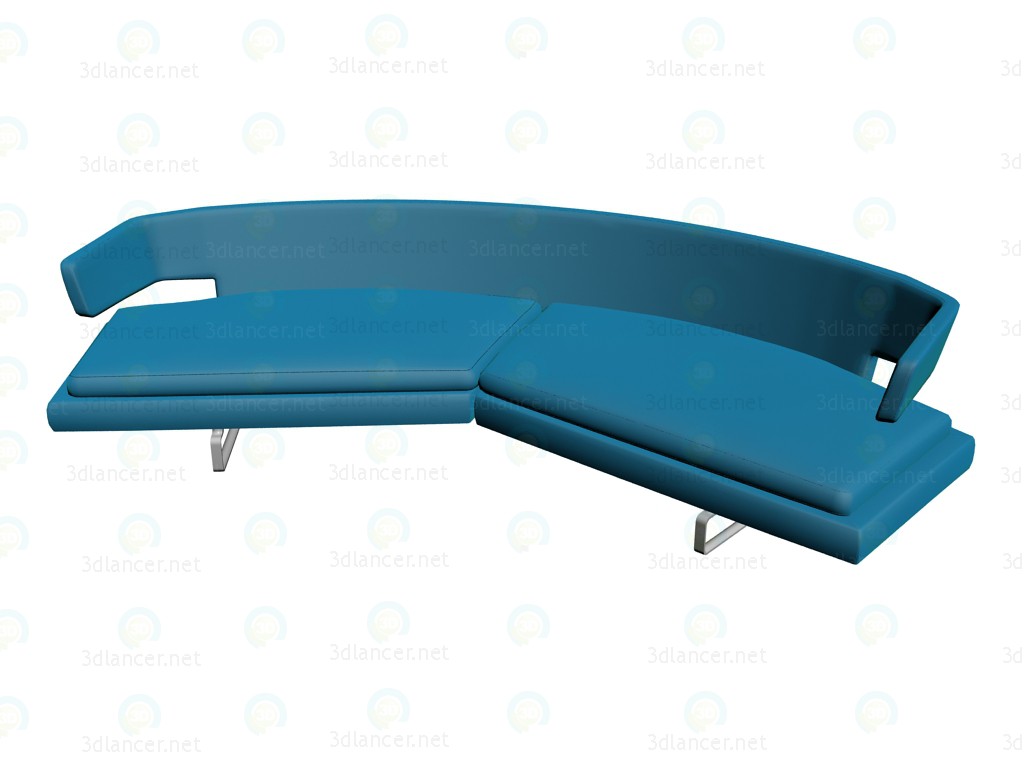 3d model Sofa 2 AR320C - vista previa