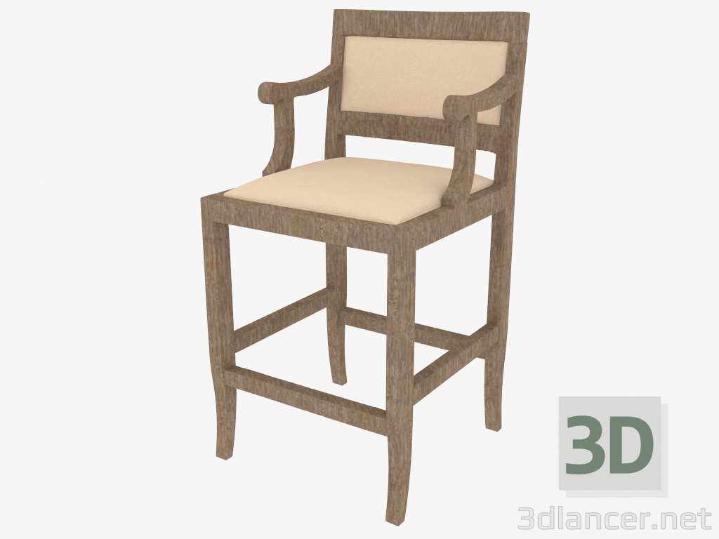 3D modeli Bar taburesi 31 Jackson - önizleme