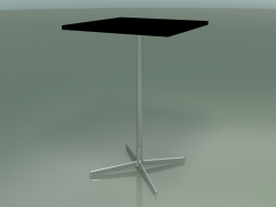Quadratischer Tisch 5519, 5539 (H 105 - 69 x 69 cm, schwarz, LU1)