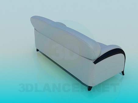 3d модель Софа мягкая – превью 3d модель Софа мягкая – превью