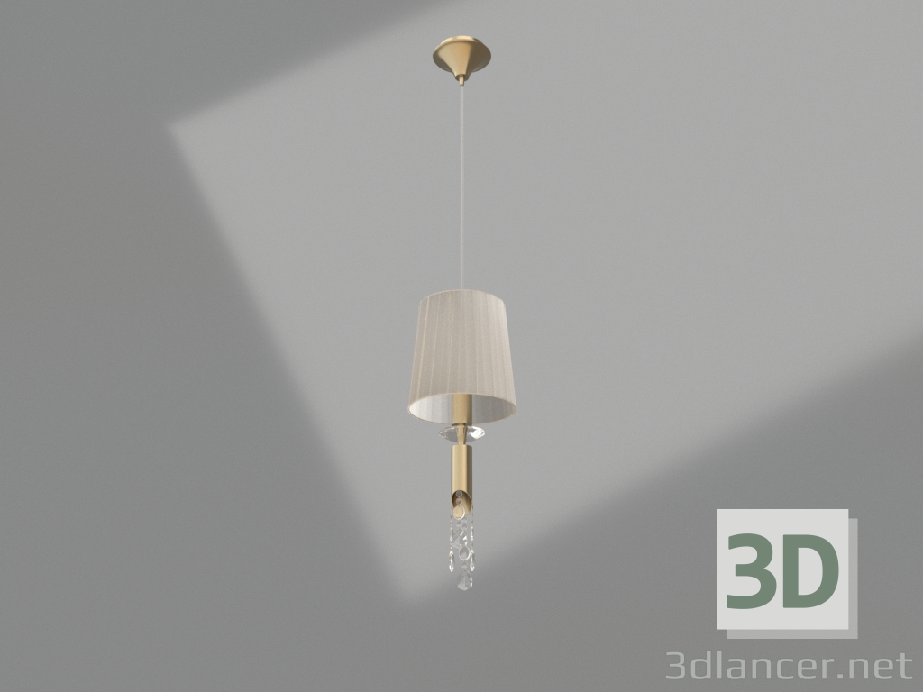modello 3D Lampada a sospensione (3881) - anteprima