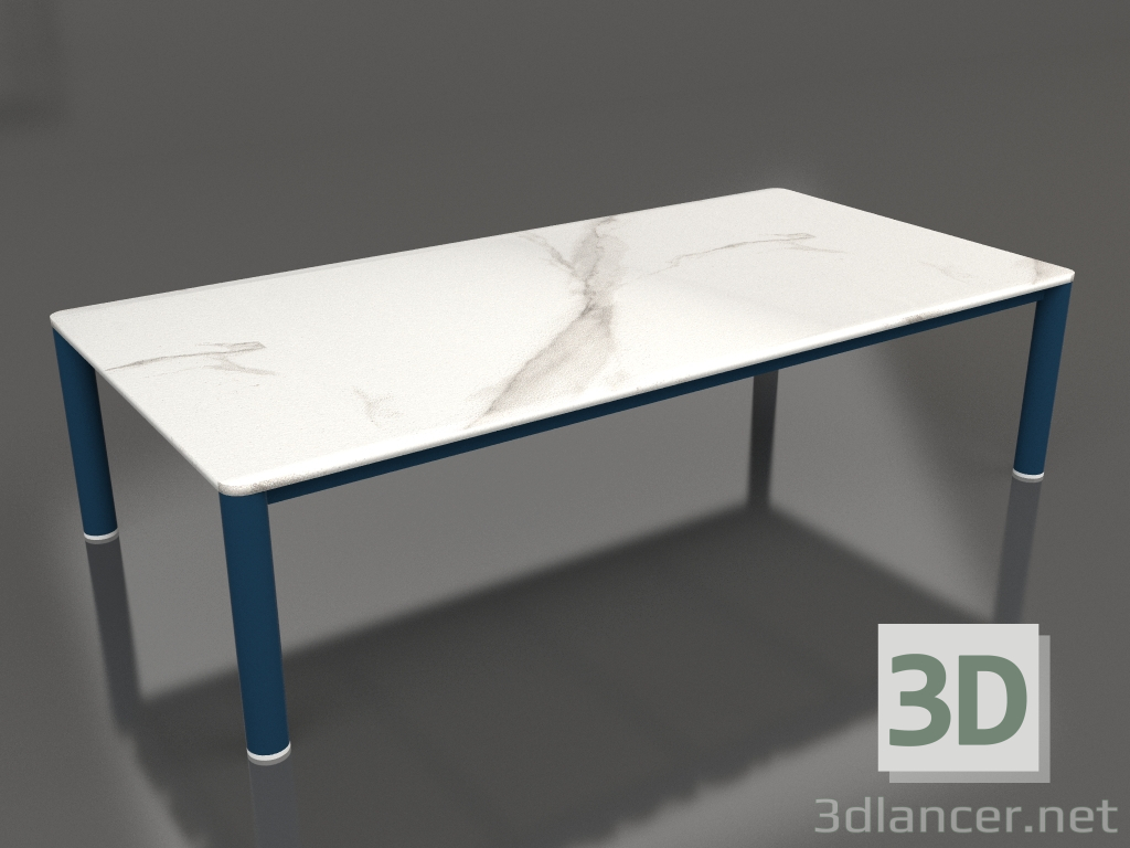 3d model Coffee table 70×140 (Grey blue, DEKTON Aura) - preview