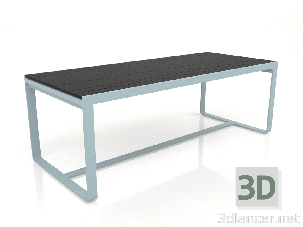 modello 3D Tavolo da pranzo 210 (DEKTON Domoos, Grigio blu) - anteprima
