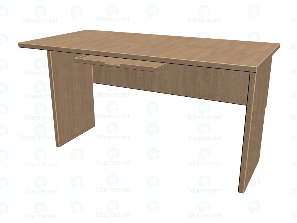 3d model 26S161 computer table - preview