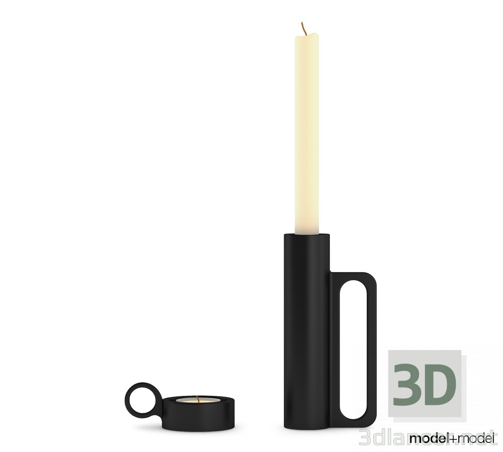 3d model Candle - preview