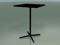 Square table 5519, 5539 (H 105 - 69x69 cm, Black, V39)