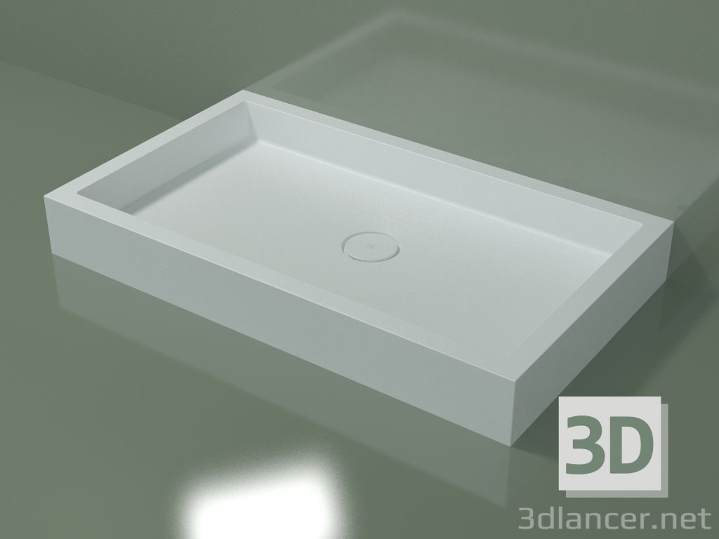 3D modeli Duş teknesi Alto (30UA0111, Glacier White C01, 120x70 cm) - önizleme