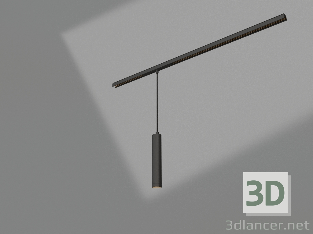 modèle 3D Lampe MAG-ORIENT-SPOT-HANG-R45-12W Day4000 (BK, 24 degrés, 48V, DALI) - preview