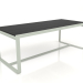 modello 3D Tavolo da pranzo 210 (DEKTON Domoos, Grigio cemento) - anteprima
