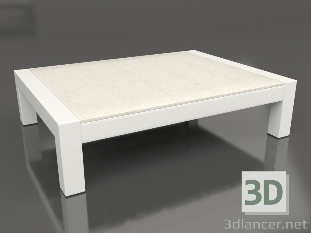 3d model Coffee table (Agate gray, DEKTON Danae) - preview