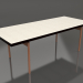 modèle 3D Table à manger (Noir, DEKTON Danae) - preview