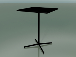 Стол квадратный 5520, 5540 (H 105 - 79x79 cm, Black, V39)