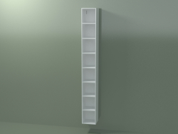Wall tall cabinet (8DUAFC01, Glacier White C01, L 24, P 24, H 192 cm)