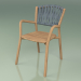 modèle 3D Chaise 161 (Teck, Ceinture Sarcelle) - preview