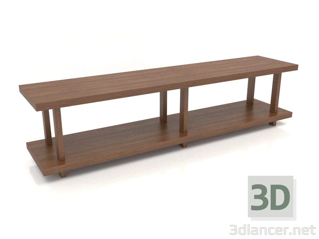 modèle 3D Rack ST 01 (1800х400х450, bois brun clair) - preview