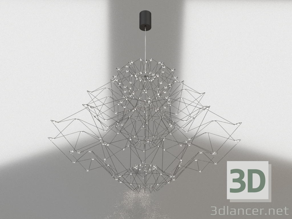 3D modeli Sarkıt FONTAN - önizleme