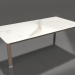 modello 3D Tavolino 70×140 (Bronzo, DEKTON Aura) - anteprima