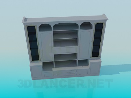 3d model Symmetric big rack - preview 3d model Symmetric big rack - preview