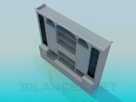 3d model Symmetric big rack - preview 3d model Symmetric big rack - preview