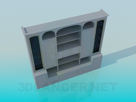 3d model Symmetric big rack - preview 3d model Symmetric big rack - preview