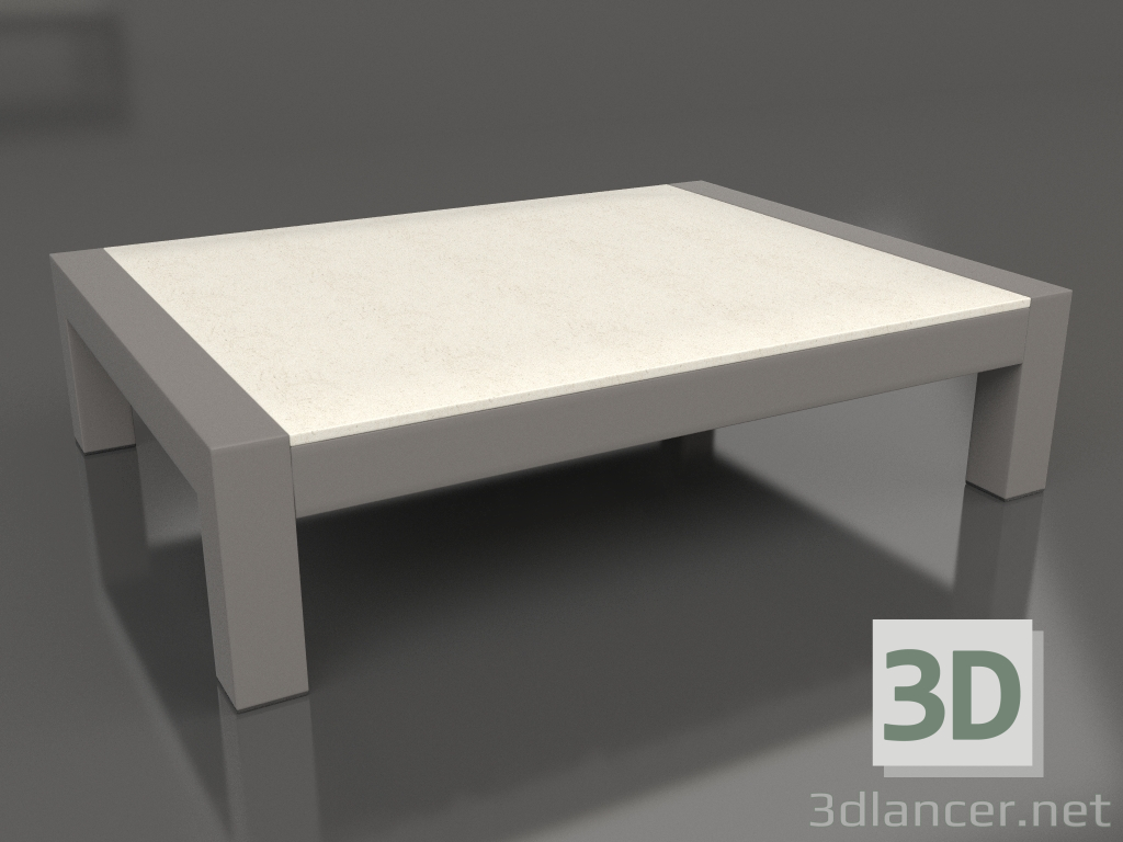 3D modeli Orta sehpa (Kuvars grisi, DEKTON Danae) - önizleme