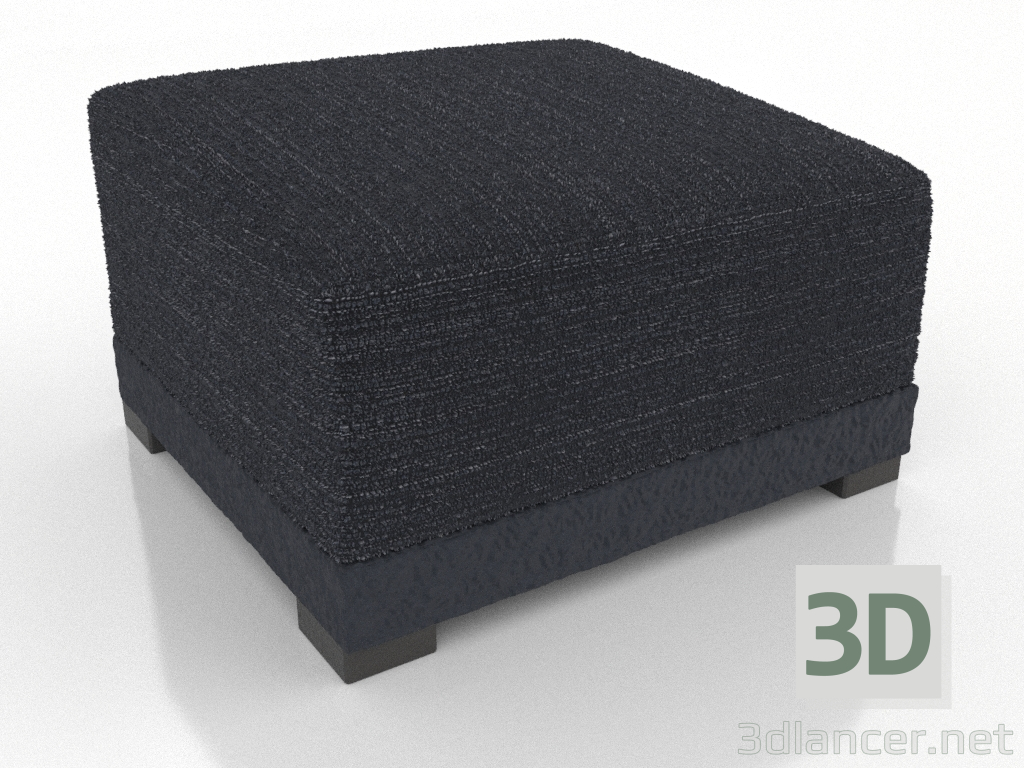 modèle 3D Pouf EDDIE - preview modèle 3D Pouf EDDIE - preview