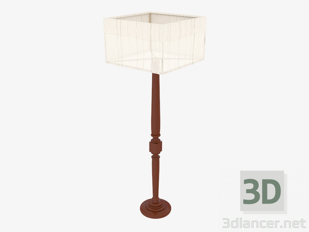 modello 3D Piano Lampada - anteprima