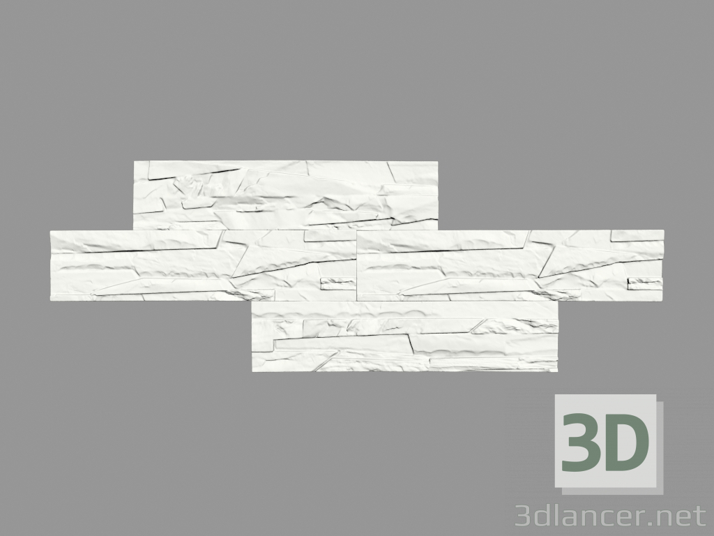 modello 3D Piastrella (№11) - anteprima