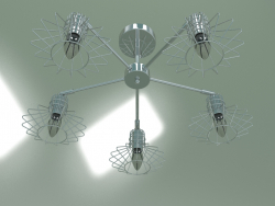 Ceiling chandelier 70108-5 (chrome)
