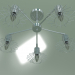 modello 3D Lampadario a soffitto 70108-5 (cromo) - anteprima