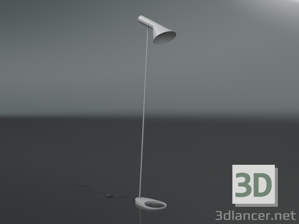 3d model Floor lamp AJ 2 (grey) - preview