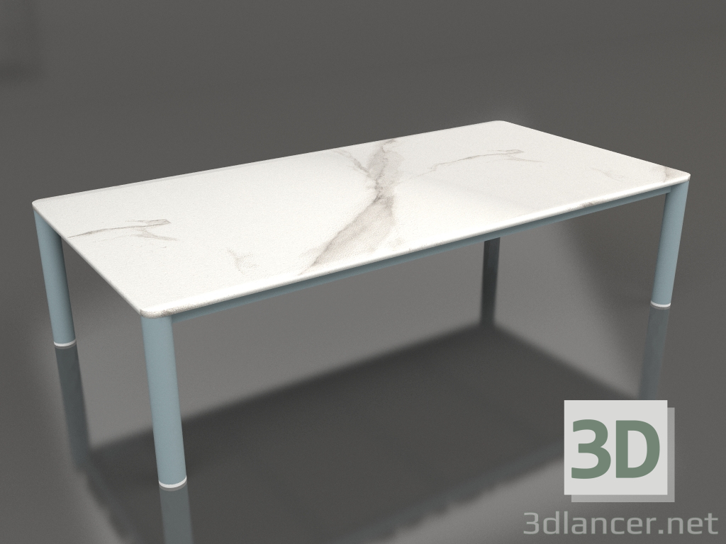 modello 3D Tavolino 70×140 (Grigio blu, DEKTON Aura) - anteprima