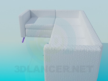 modelo 3D Sofá - escuchar modelo 3D Sofá - escuchar