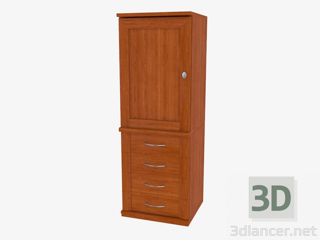 modèle 3D Cabinet étroit (9709-11) - preview