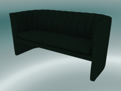 Mocassino doppio divano (SC25, H 75cm, 150х65cm, Velvet 1 Forest)