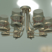 3d model Ceiling chandelier 60085-8 (antique bronze) - preview