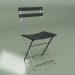 3D modeli Sandalye Cortile (siyah) - önizleme