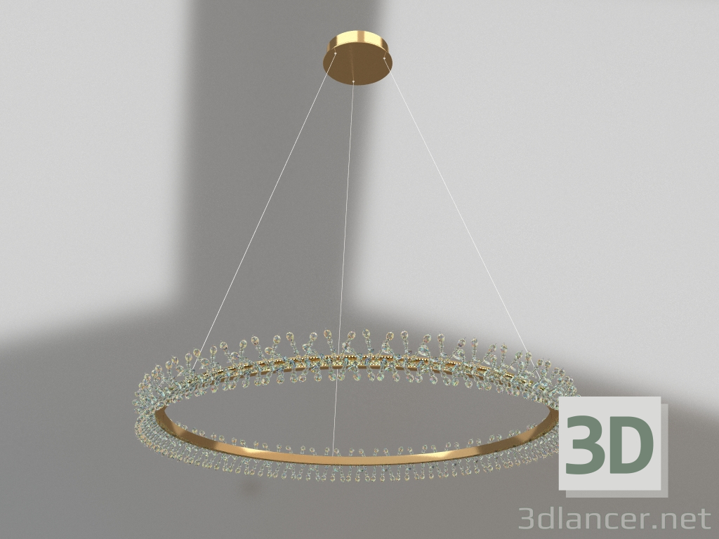 3D modeli Kolye ucu Laura altın d80 (08244,33) - önizleme