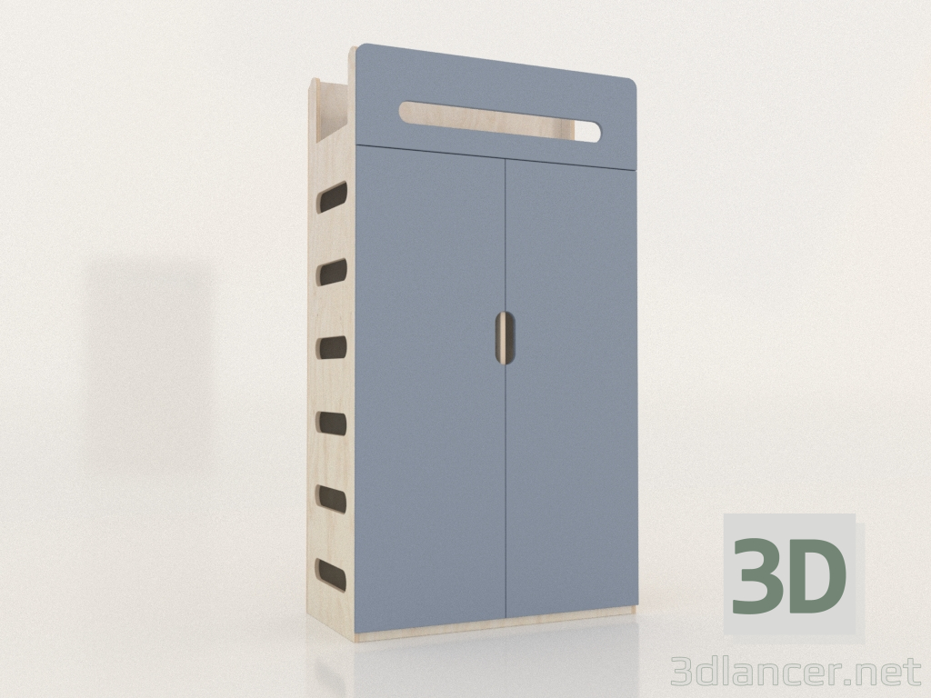 3D Modell Kleiderschrank geschlossen MOVE WB (WAMWB1) - Vorschau