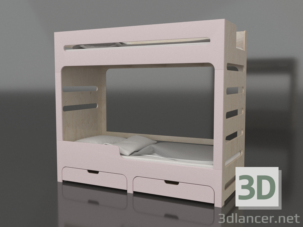 3D Modell Etagenbett MODE HL (UPDHL2) - Vorschau