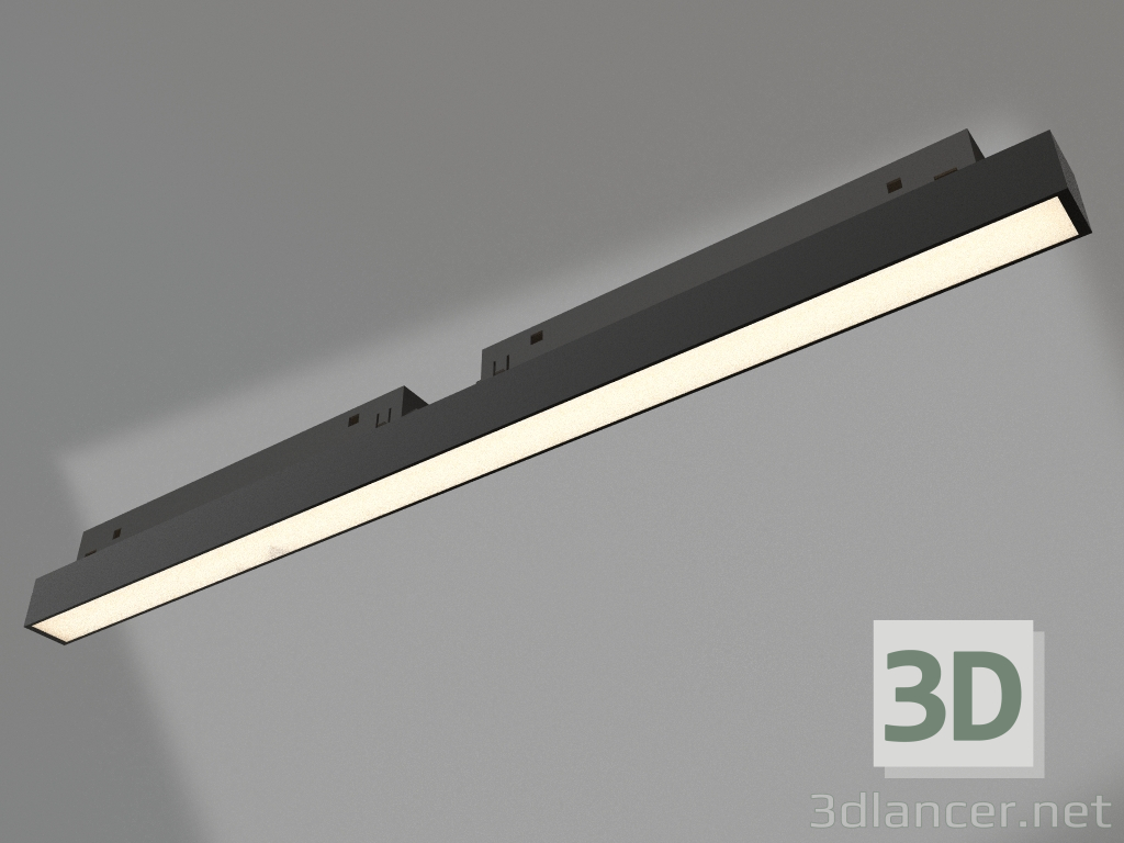 3D Modell Lampe MAG-ORIENT-FLAT-L465-16W Day4000 (BK, 80°, 48V, DALI) - Vorschau