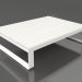 3d model Coffee table 120 (White polyethylene, White) - preview