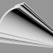 modèle 3D Corniche C338 (200 x 18,4 x 18,4 cm) - preview