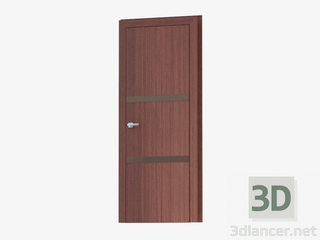 3d model Puerta de interroom (47.30 bronza) - vista previa