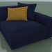3d model Module with armrests Tutto (1290 x 1440 x 770, 129TU-144-AR) - preview