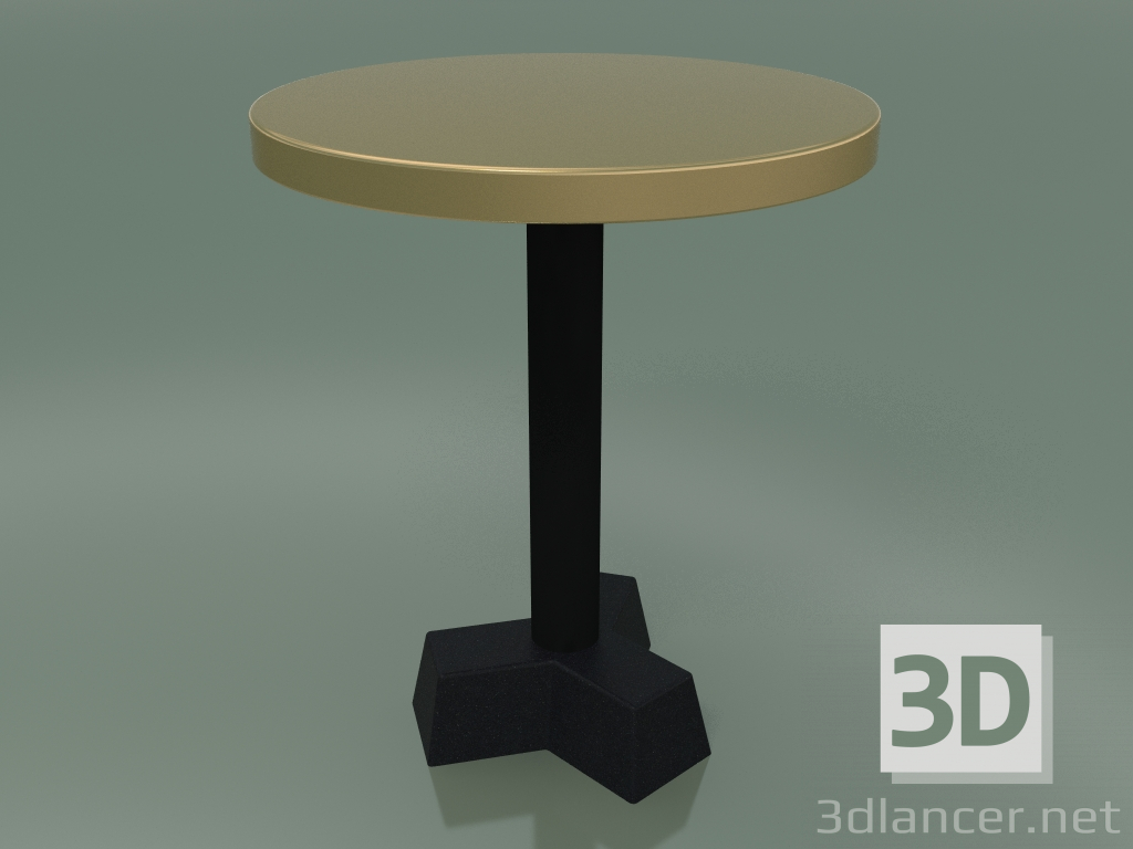 3d model Coffee table (Brass 43, Ottone Lucido) - preview