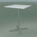 3d model Square table 5520, 5540 (H 105 - 79x79 cm, White, LU1) - preview