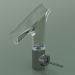 modello 3D Miscelatore monocomando lavabo 140 con bocca in vetro (12112340) - anteprima