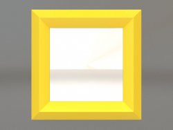 Espejo ZL 06 (400х400, amarillo luminoso)