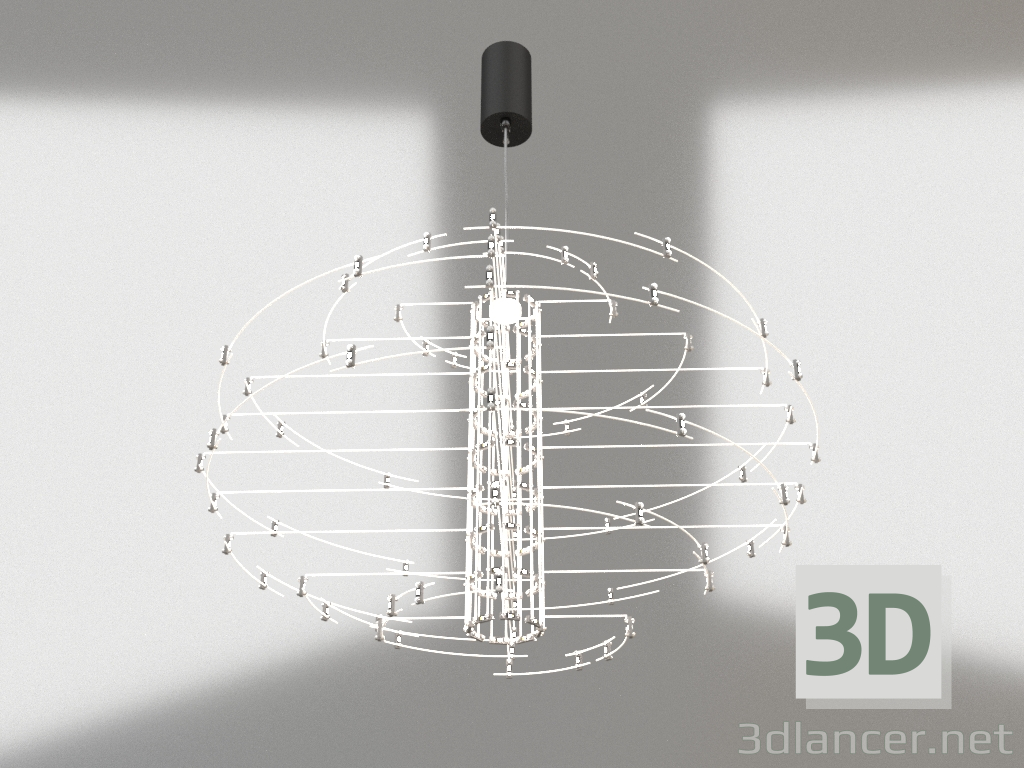 modello 3D Lampada a sospensione GALAKTIKA - anteprima
